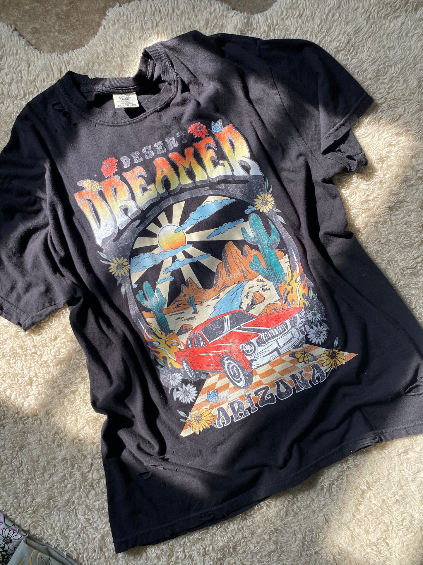 Desert Dreamer Vintage Car Tshirt