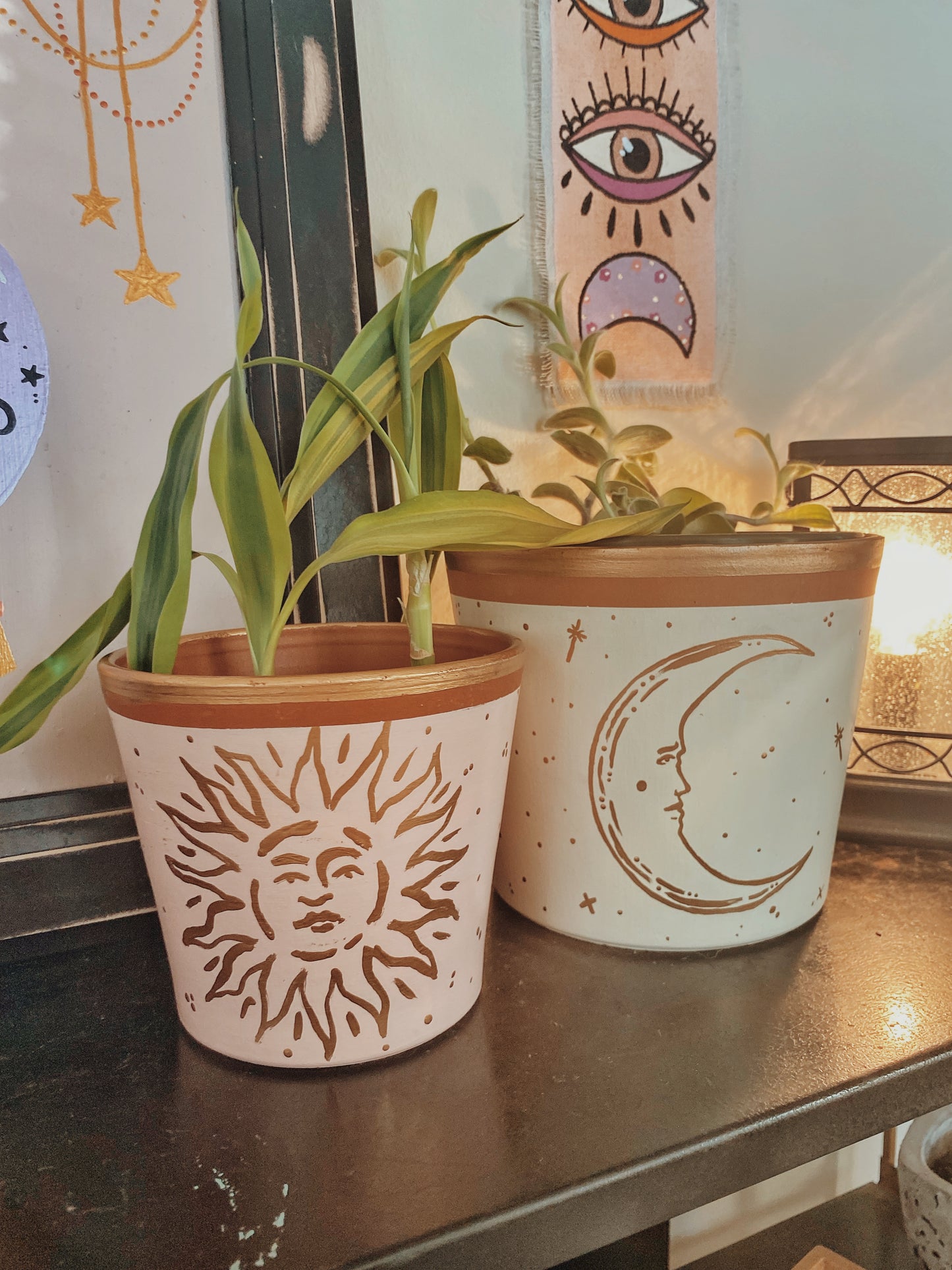 Cabo Moon Terracotta Pot