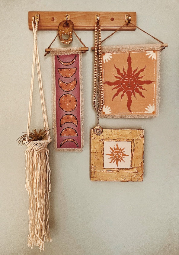 Boho Sun Wall Tapestry