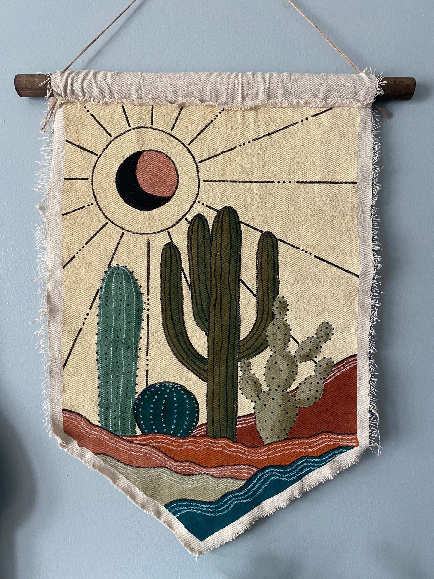 Desert Landscape Wall Tapestry