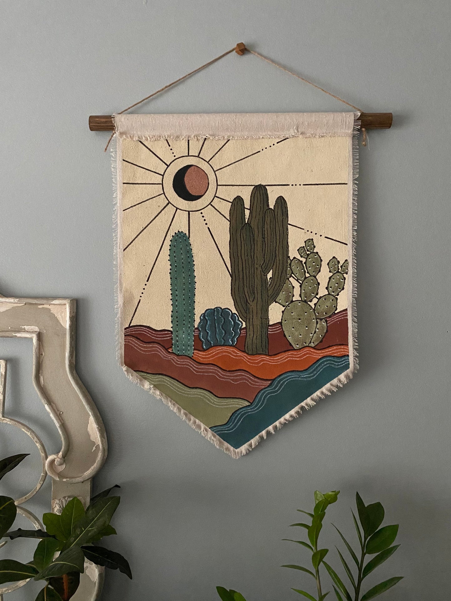 Desert Landscape Wall Tapestry