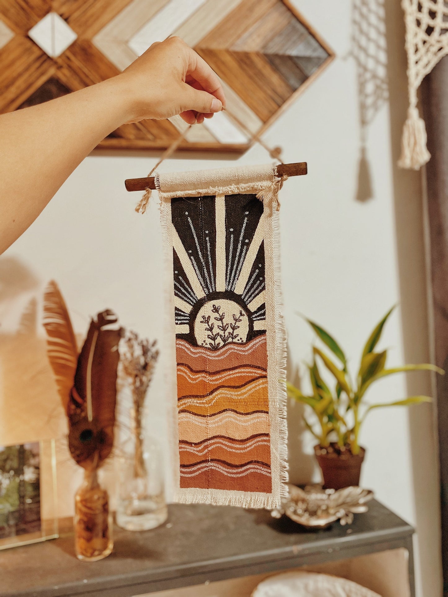 Mini Sunset Dark Tapestry