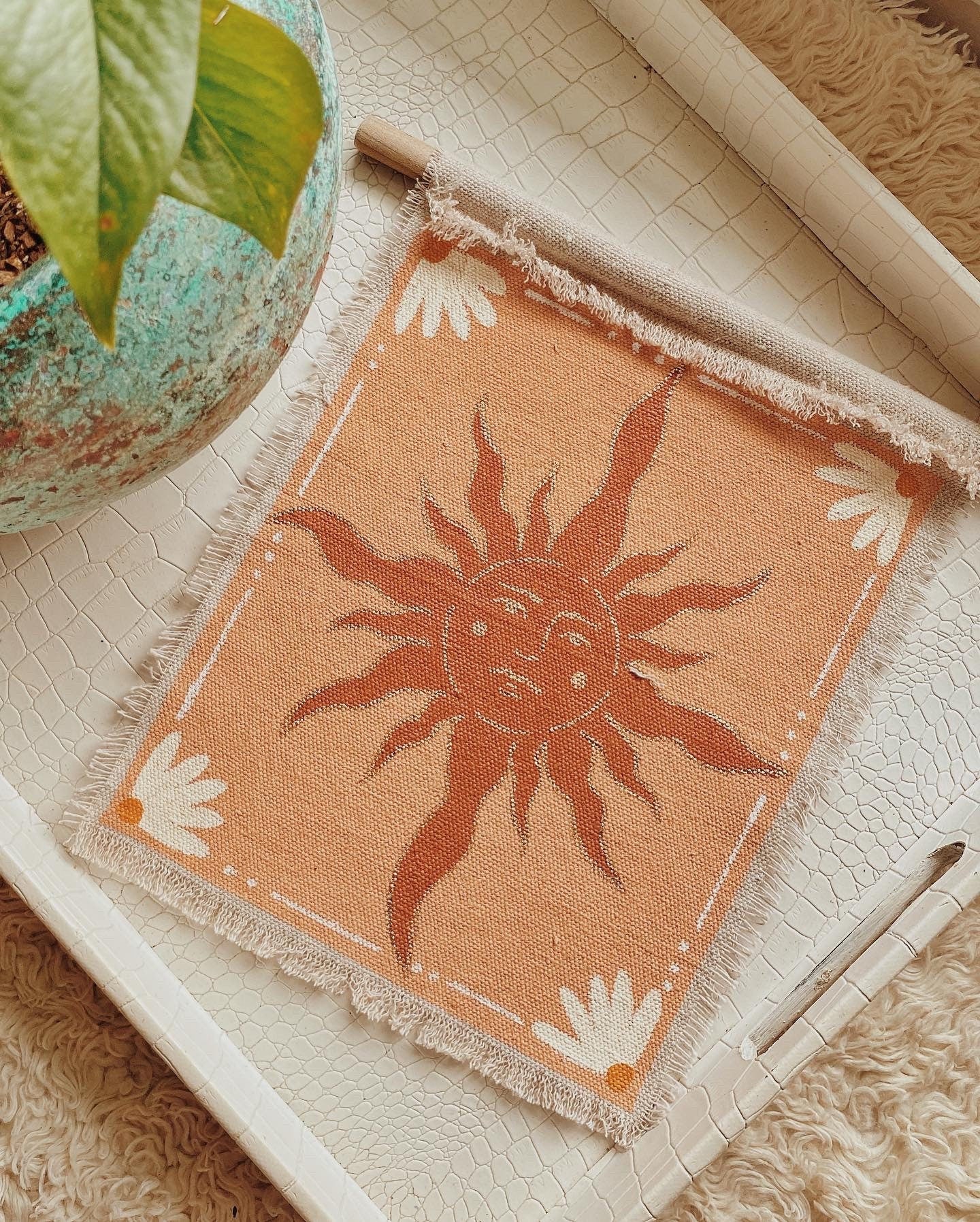 Boho Sun Wall Tapestry