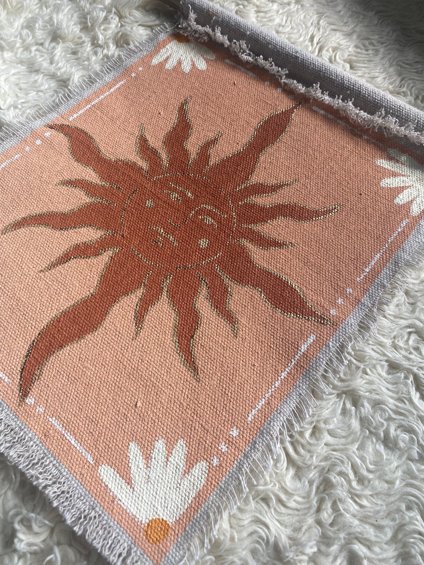 Boho Sun Wall Tapestry