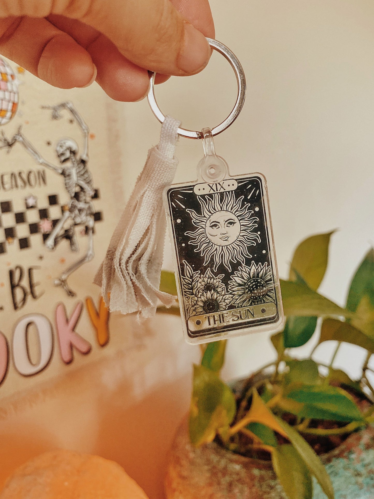 Sun Tarot Key Charm