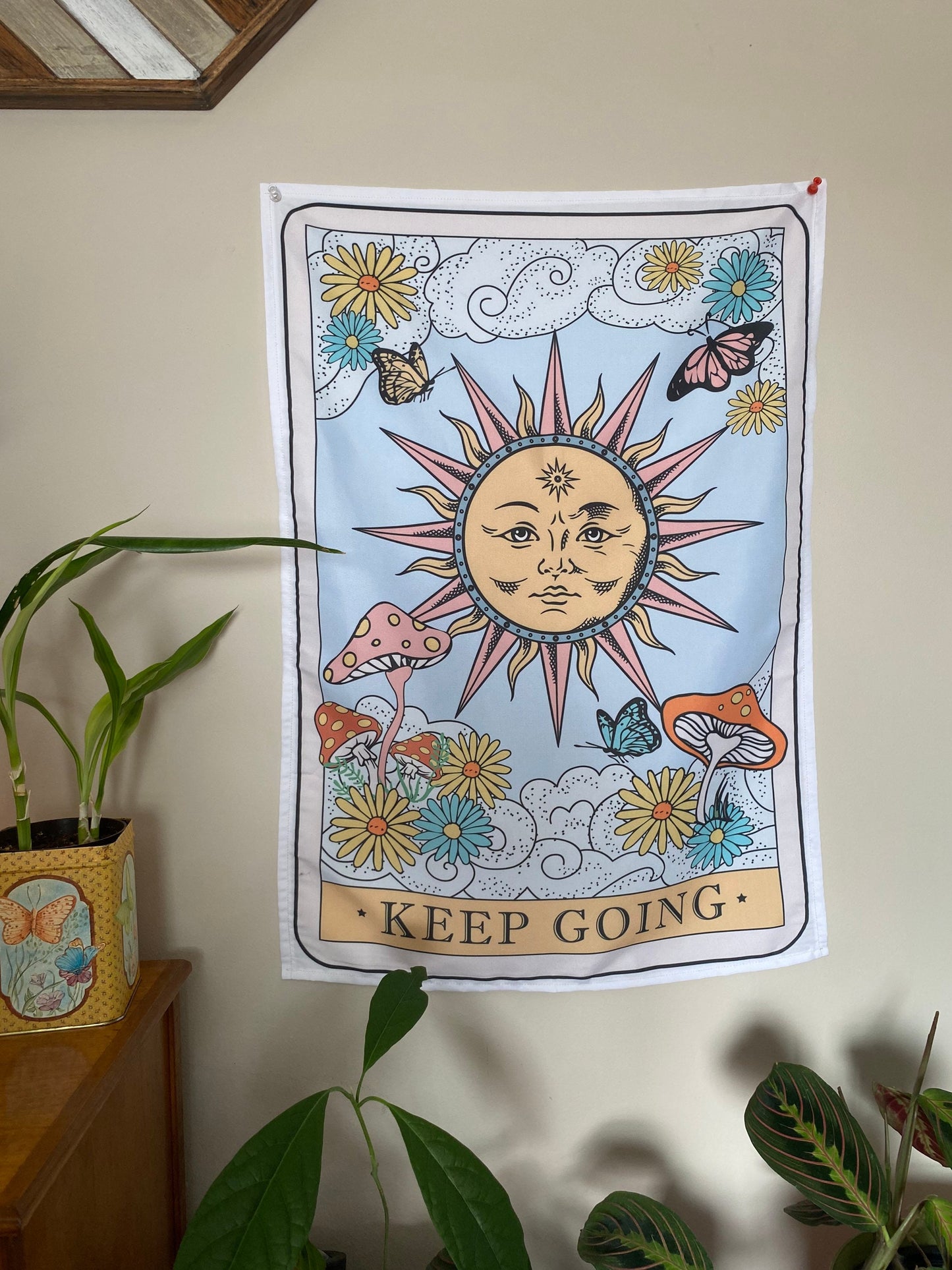 Keep Going Sun Tapestry